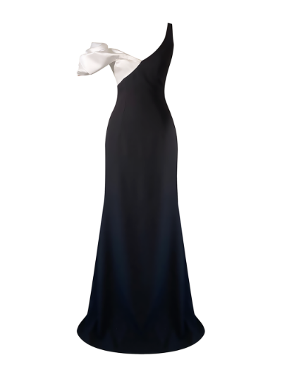 Picture of Opera Dress Black & White