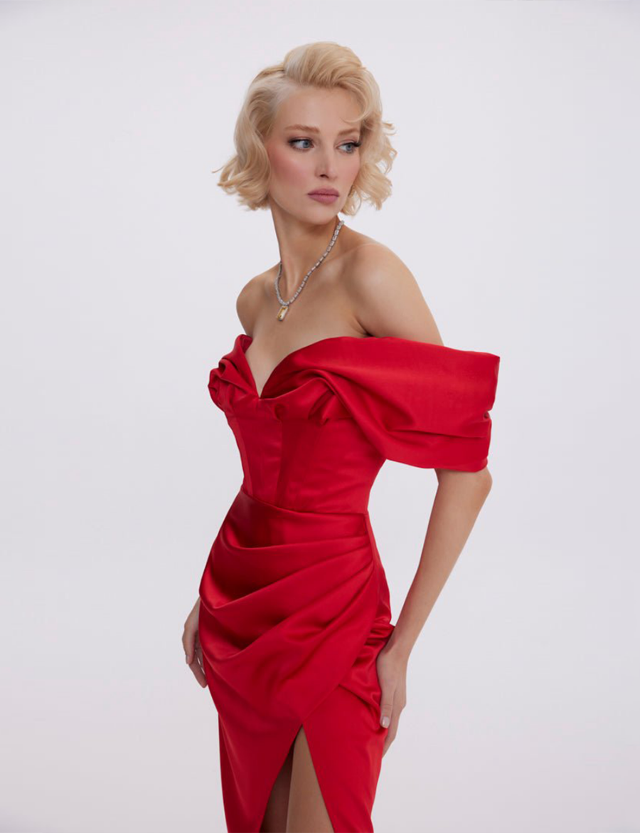 Picture of Laura Dress Red 