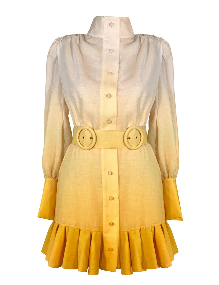 Picture of Sara Dress Sunset Yellow