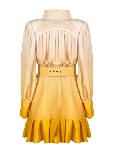 Picture of Sara Dress Sunset Yellow