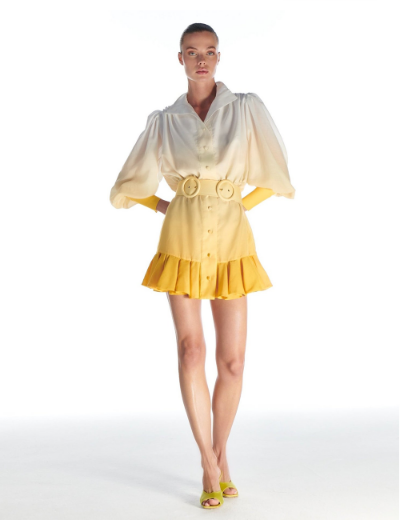 Picture of Sara Dress Sunset Yellow