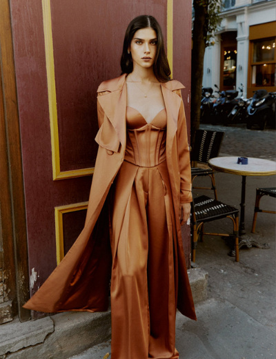 Picture of Vivienne Satin Trench