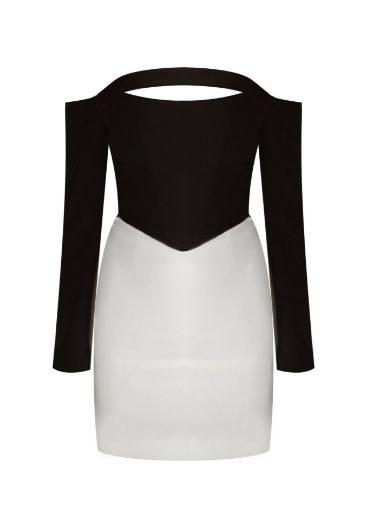 Picture of Betty's Baii Dress Black & White 