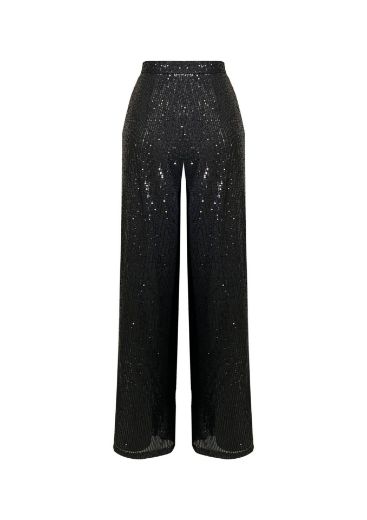 Picture of Isadora Sequin Pants Black
