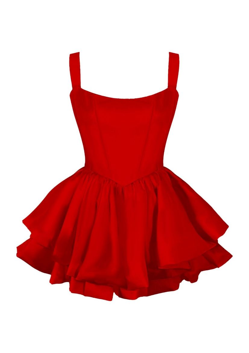 Picture of Este Dress Red