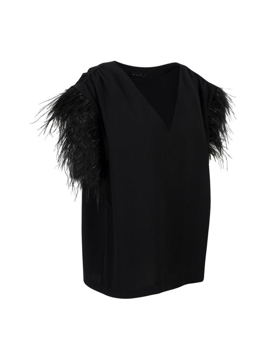 Picture of Feather Detailed Blouse