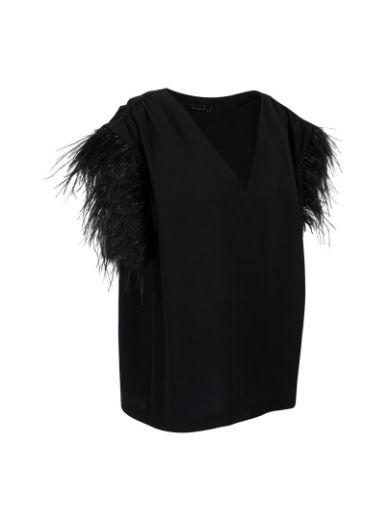 Picture of Feather Detailed Blouse