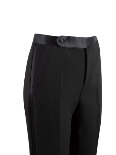 Picture of Satin Garni Detailed Trousers